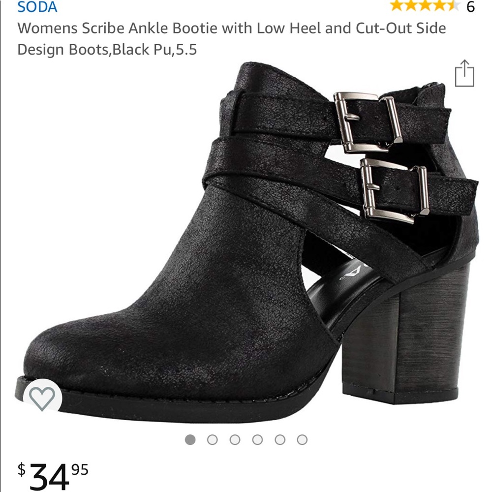 Black SODA booties